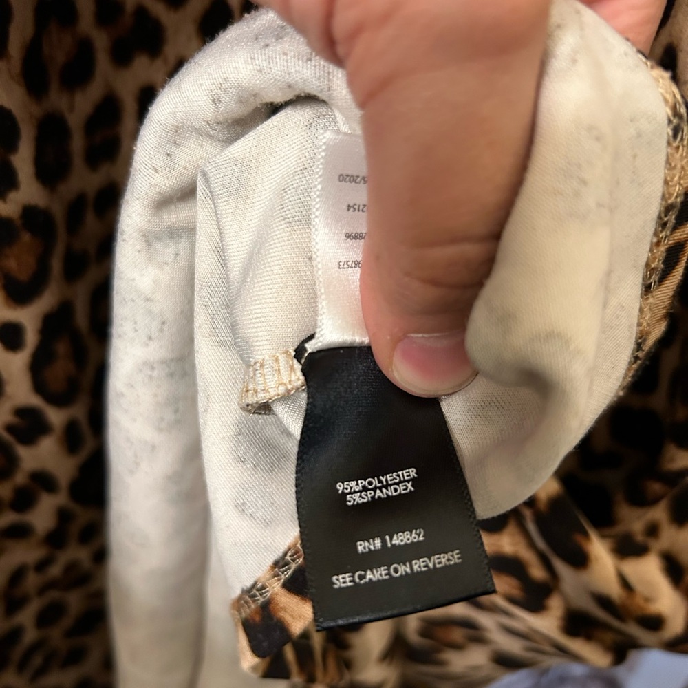 torrid 1X Leopard Print Midi Dress with Sweetheart Neckline - Picture 5 of 6